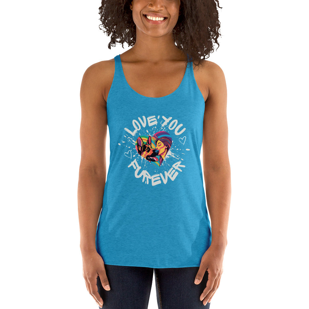 Women's Racerback Tank Furever