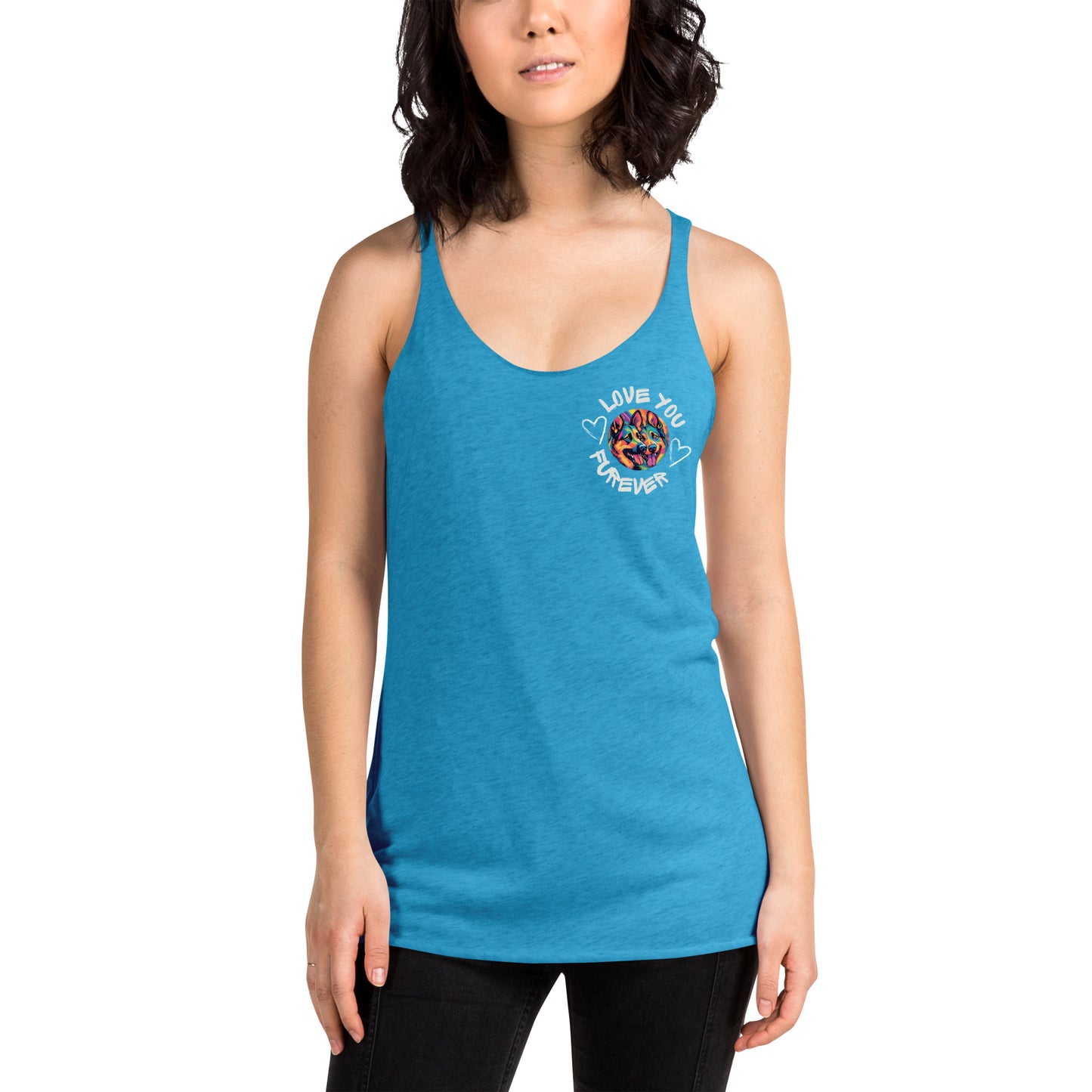 Women's Racerback Tank furever